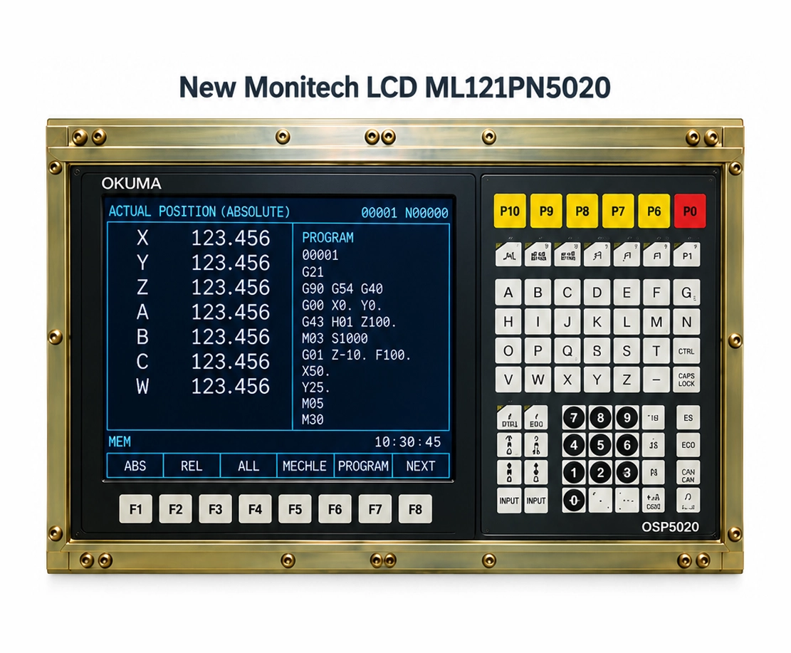 Okuma OSP 5020L LCD Upgrade Kit 2 Okuma OSP 5020 with ML121PN5020