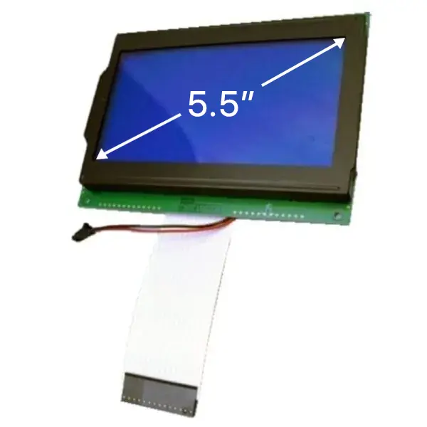 Panelview 550 LCD Panel with Backlight 3 Panelview 550 LCD Panel with Backlight Dimensions
