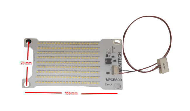Panelview 600 LED backlight