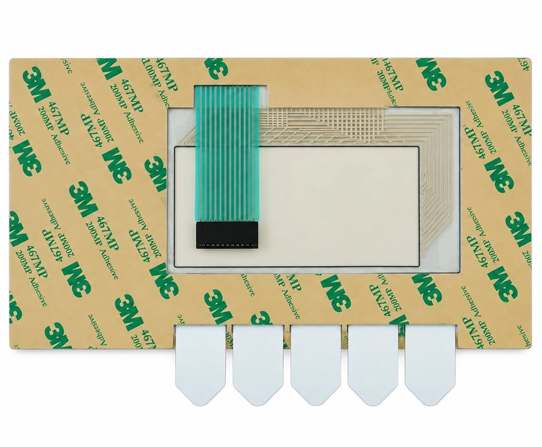 2711-B5A Panelview 550 Keypad Replacement 3 Panel View 550 Keypad Replacement back