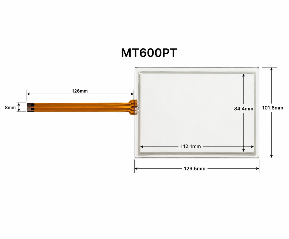 2711P-T6C20D Panelview 600 Plus TouchScreen 1 Panelview 600 Plus (Type A) Touchscreen for 2711P-T6C20D