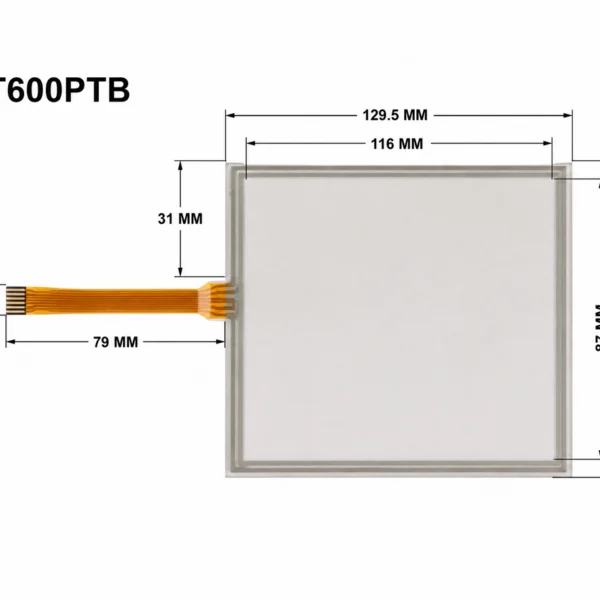 Panelview 600 Plus (Type B) Touchscreen for 2711PC-T6C20D8