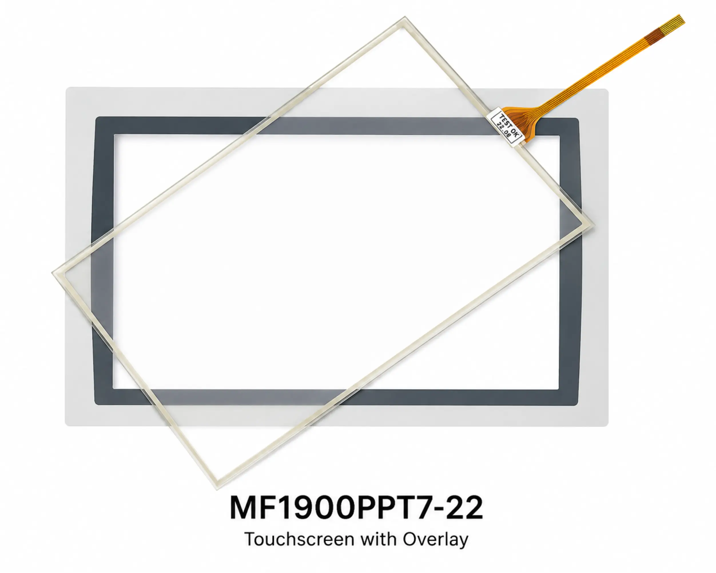 19-inch Panelview Plus 7 2711P-T19C22D9P TouchScreen and Overlay 2 Panelview Plus 7 2711P-T19C22D9P TouchScreen and Overlay-MF1900PPT7-22